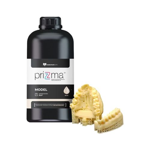 Resina Impressora 3D Prizma Model LCD Bege - Makertech Labs