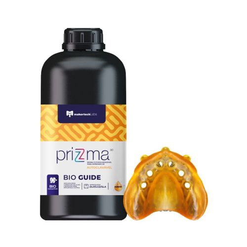 Resina Impressora 3D Prizma Bio Guide DLP/LCD/SLA Âmbar - Makertech Labs