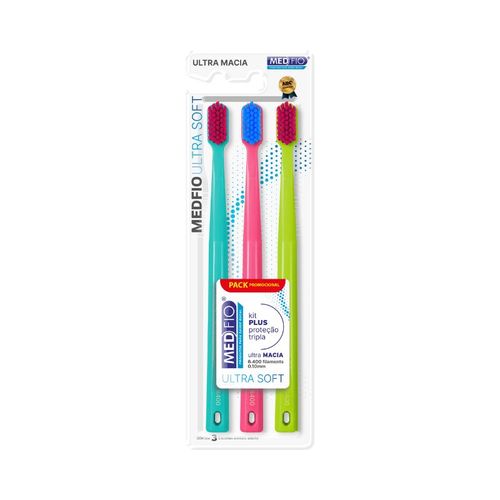Escova Adulto Ultrasoft Cerdas Ultrafinas - Medfio