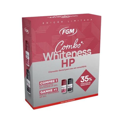 Kit Clareador Whiteness HP 35% GANHE Mini Kit - FGM