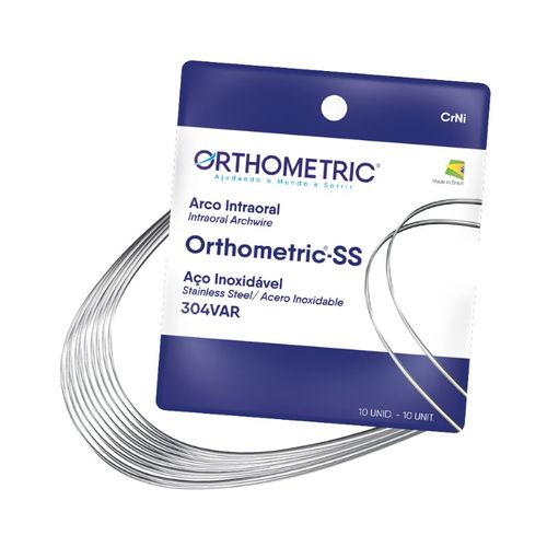Arco de Aço SS CrNi Retangular - Orthometric