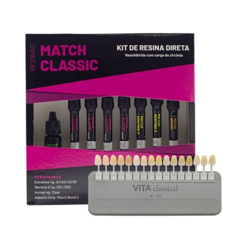 Kit Resina Direta Match Classic - Wilcos