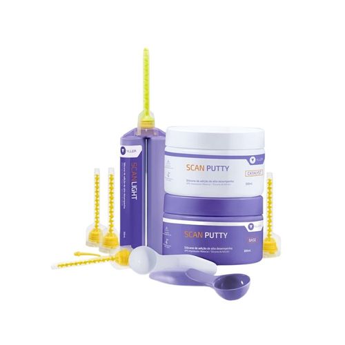 Kit Silicone de Adição Scan Putty Light - Yller