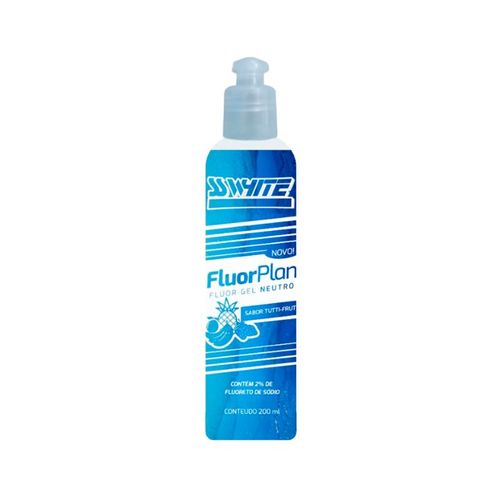 Flúor Gel Neutro Tutti Frutti - SSWhite