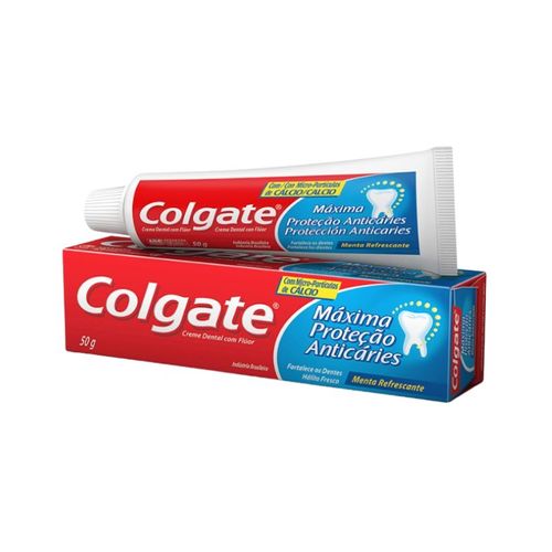 Creme Dental Máxima Proteção Anticáries 50g - Colgate