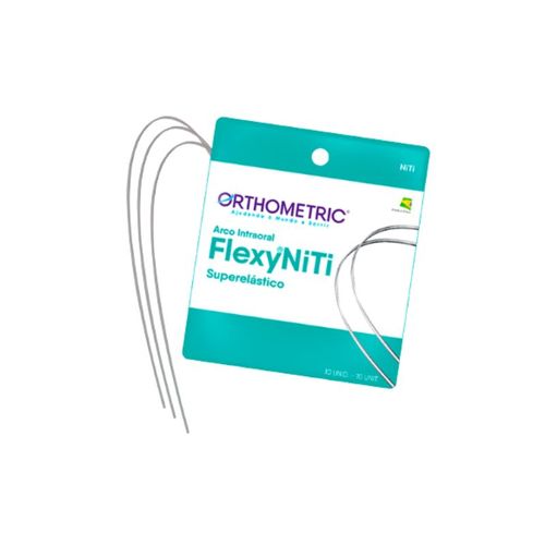 Arco Flexy NiTi Superelástico Retangular 0,017'x0,025' - Orthometric