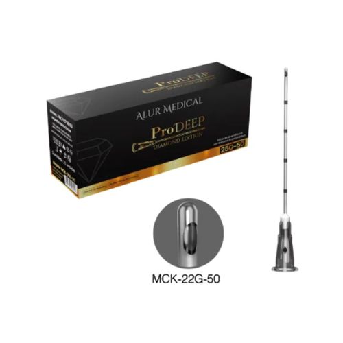 Microcânula Metálica Semi-Flexível Pro Deep 50mm - Alur Medical