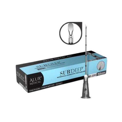 Microcânula para Subcisão SubDeep 50 mm 22g  – Alur Medical