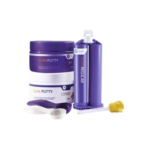 Silicone de Adição Scan Putty  Regular Kit - Yller