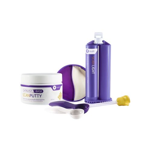 Silicone de Adição Scan Putty Light Kit - 100ml - Yller