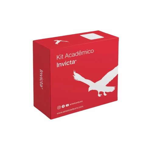 Kit Acadêmico Acabamento e Polimento UP - American Burrs