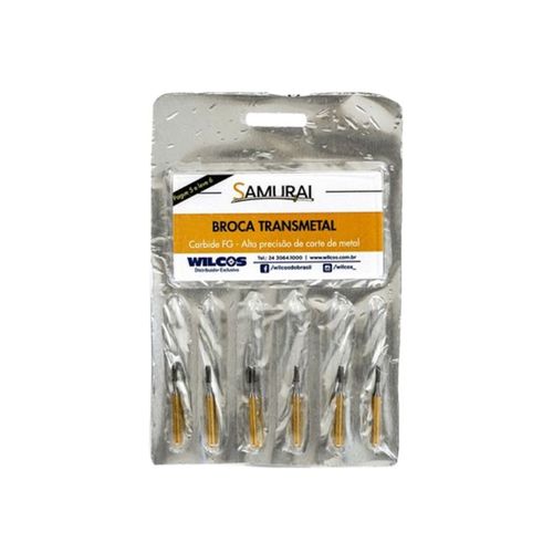 Kit Broca Transmetal Samurai FG - Wilcos
