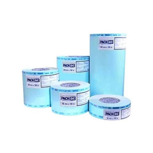 Papel Grau Cirúrgico para Esterilização 300mm x 100m - Pack GC