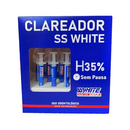 Venc.23/12/2025 - Combo Clareador Profissional H35% - SSWhite