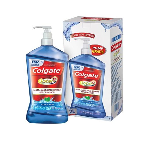 Enxaguante Bucal Total 12 Clean Mint - Colgate