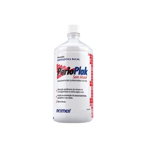 Enxaguante Bucal Perioplak 0,12% Clorhexidina - 1,1L - Reymer