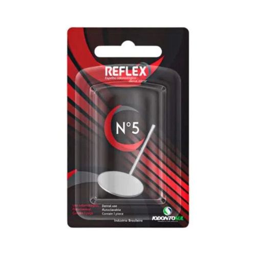 Espelho Bucal Plano N° 5 Reflex - Iodontosul