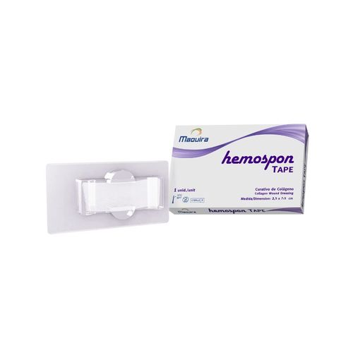 Esponja Hemostática Hemospon Tape - Maquira