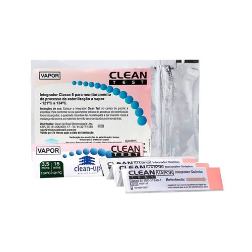 Indicador Quimico Classe 5 Clean Test - Clean Up