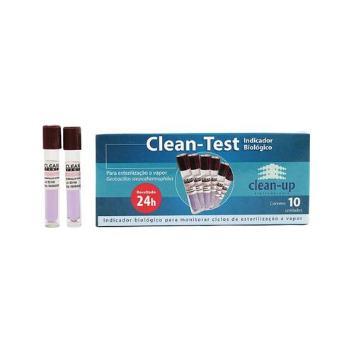 Indicador Biológico Clean Test - Clean Up