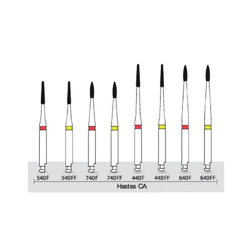 Kit Pontas Diamantadas N° 6740 Periodont - KG