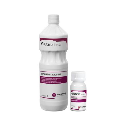 Esterilizante Glutaron 32 dias + Ativador - Rioquímica