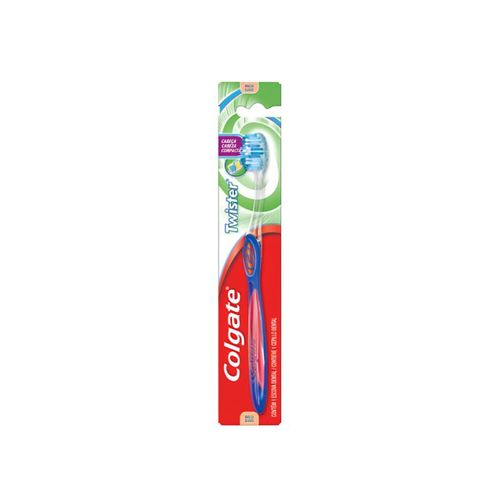 Escova Dental Adulto Cerdas Macias Twister - Colgate