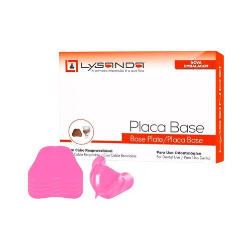 Placa Base Fina 50un - Lysanda