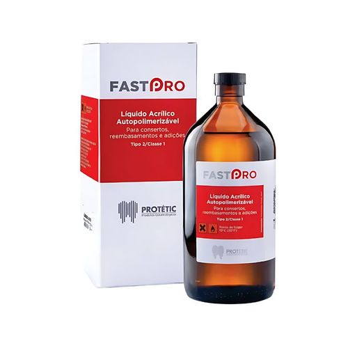 Resina Acrílica Autopolimerizável Liquida - Protetic