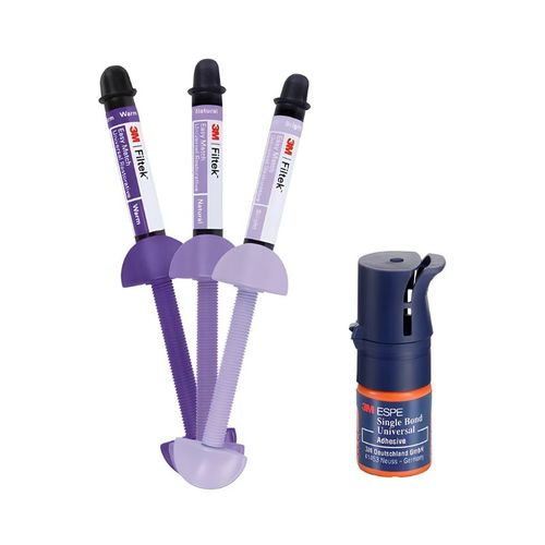 Kit Tripack Resina Filtek Easy Match + Adesivo Single Bond Universal - 3M