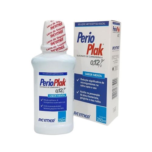 Enxaguante Bucal Perioplak Com Álcool 250ml - Reymer