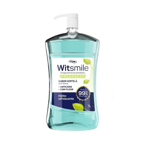 Enxaguante Bucal Witsmile Freshness 1L - FGM